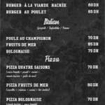 Menu Bella montana Fes June 2023 044609